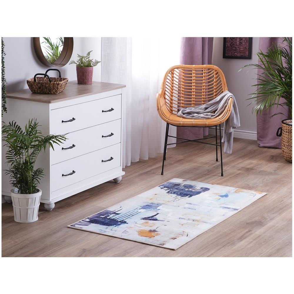 Tappeto A Pelo Corto Multicolore 80 X 150 Cm Adapazari - Foto 2