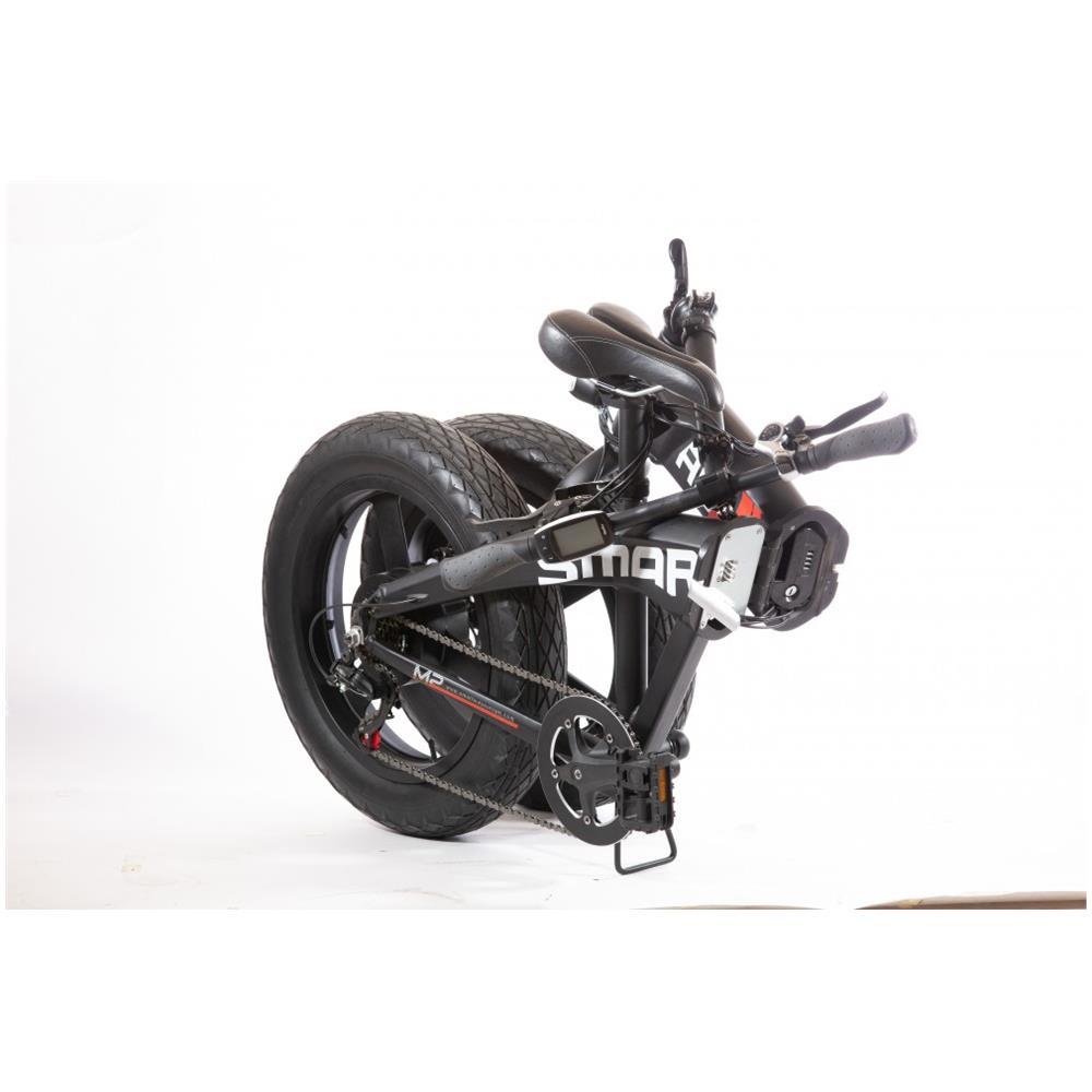 SMARTWAY - Bicicletta Elettrica M2-R6A2-T Titanio Alluminio (20\