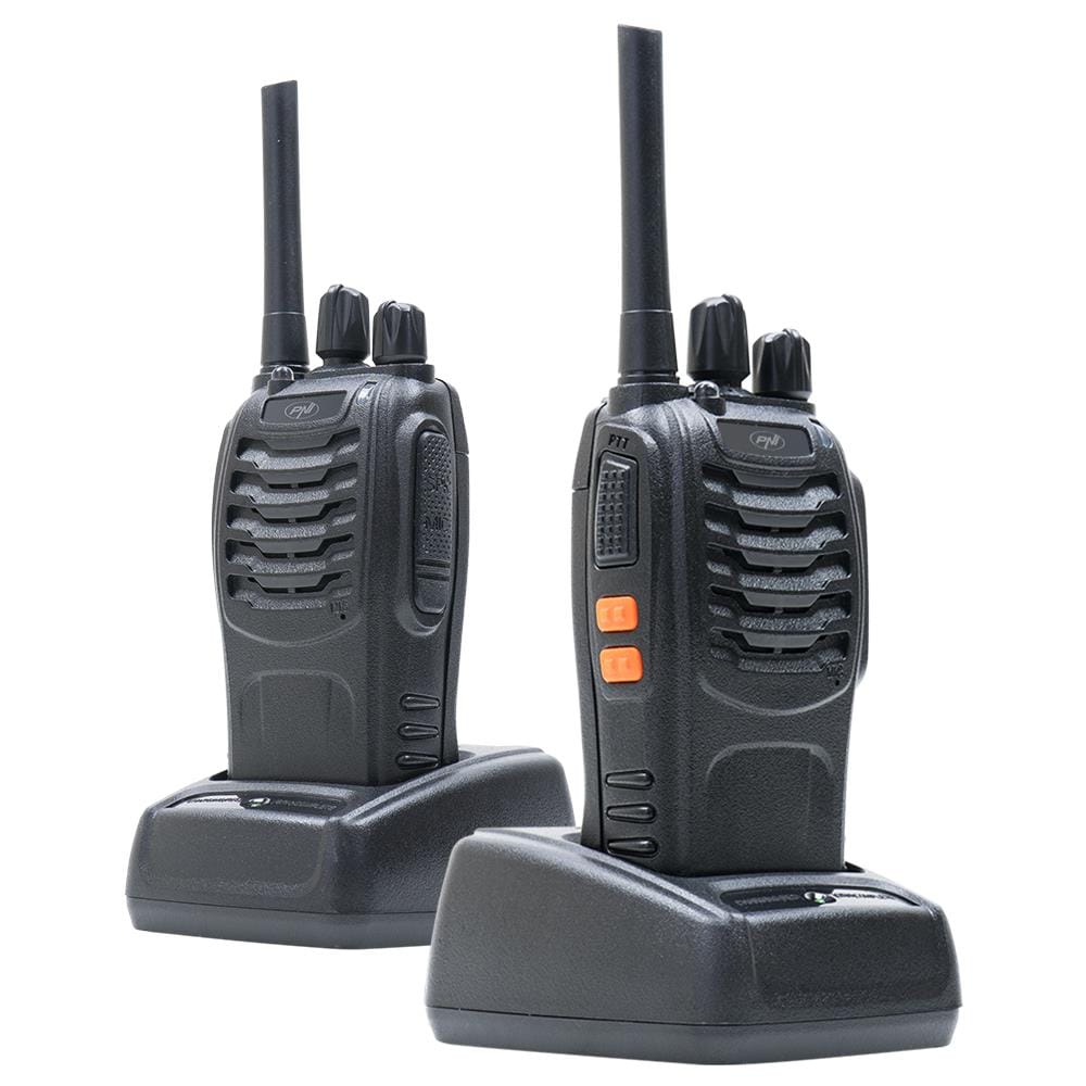 Kit Di 6 Stazioni Radio Portatili Pmr R40 Pro Batterie, Caricabatterie E Auricolari Inclusi - Foto 6