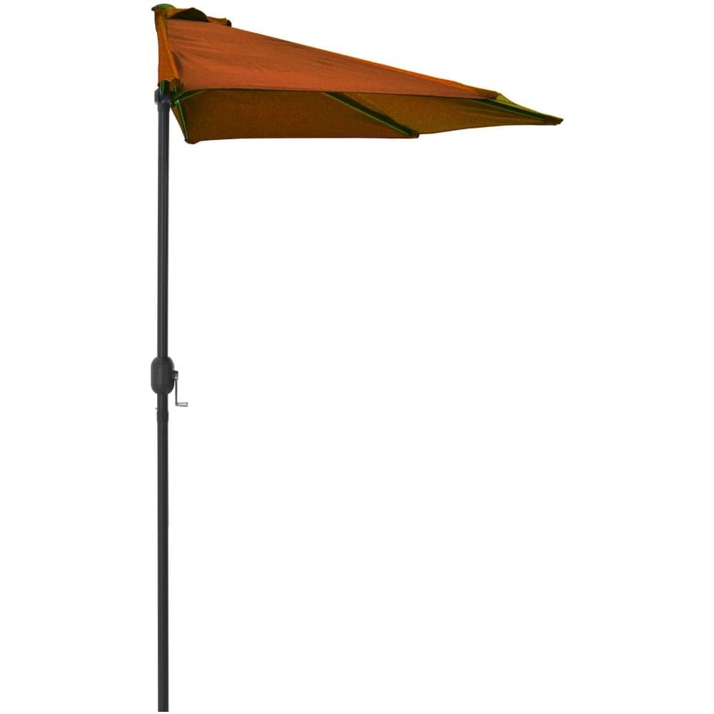 Ombrellone Balcone Palo in Alluminio Bordò 300x150x253cm a Metà - Foto 2
