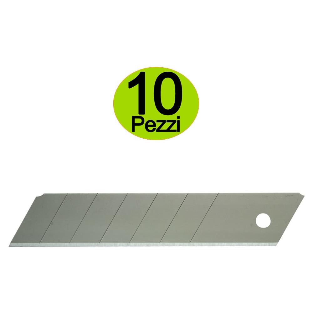 Lame Per Cutter Taglierino Larghezza Mm 25 Confezione Pezzi 10 - Foto 1