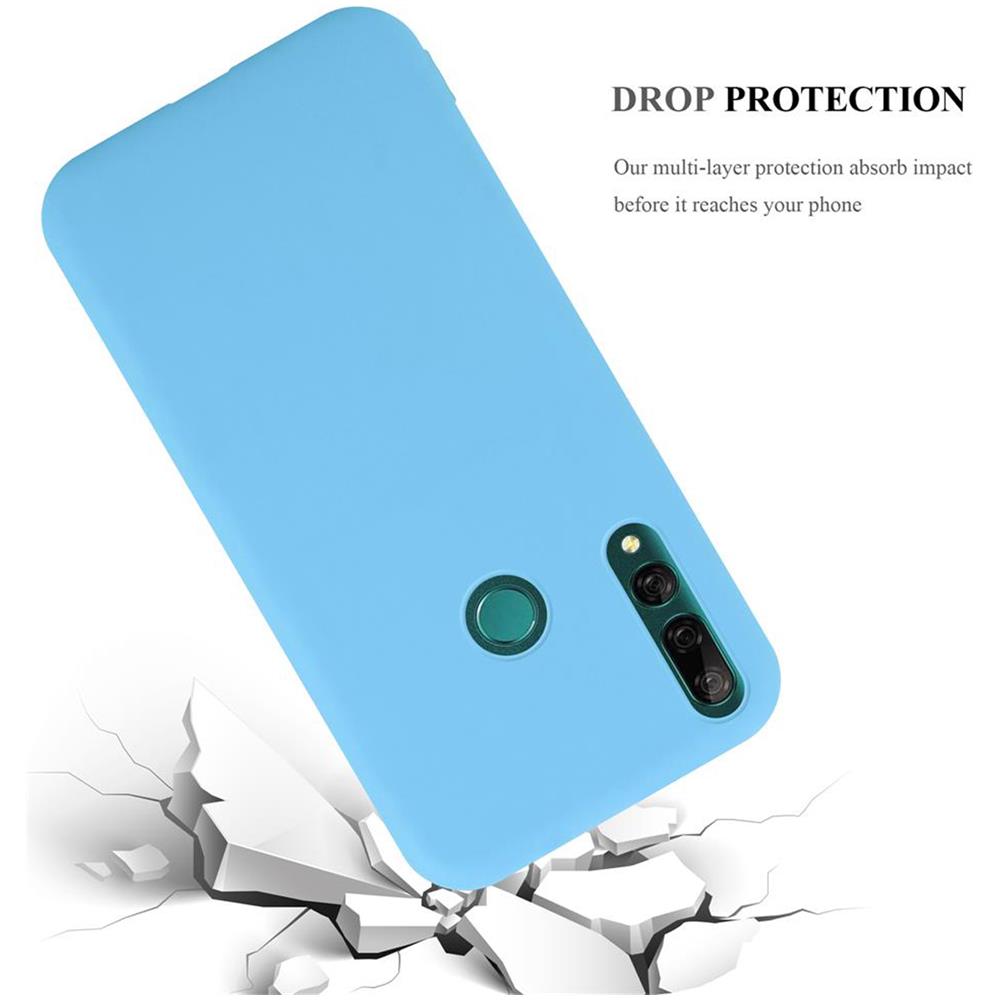 Custodia Compatibile Con Huawei Y9 Prime 2019 / Enjoy 10 Plus / Honor 9x Pro In Candy Blu - Coperchio Protettivo In Silicone Tpu Flessibile - Foto 8