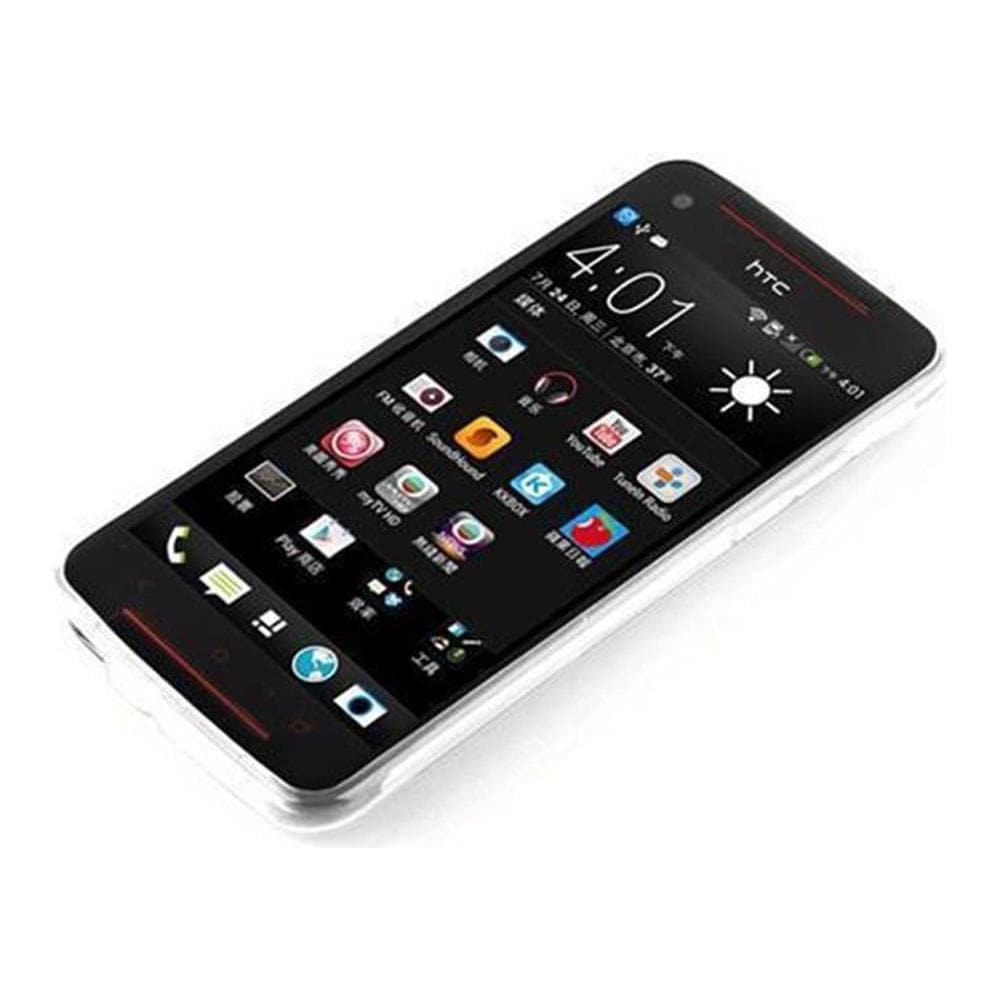 Custodia Compatibile Con Htc Butterfly S In Magnesio Bianco - Coperchio Protettivo In Silicone Tpu Flessibile - Foto 2