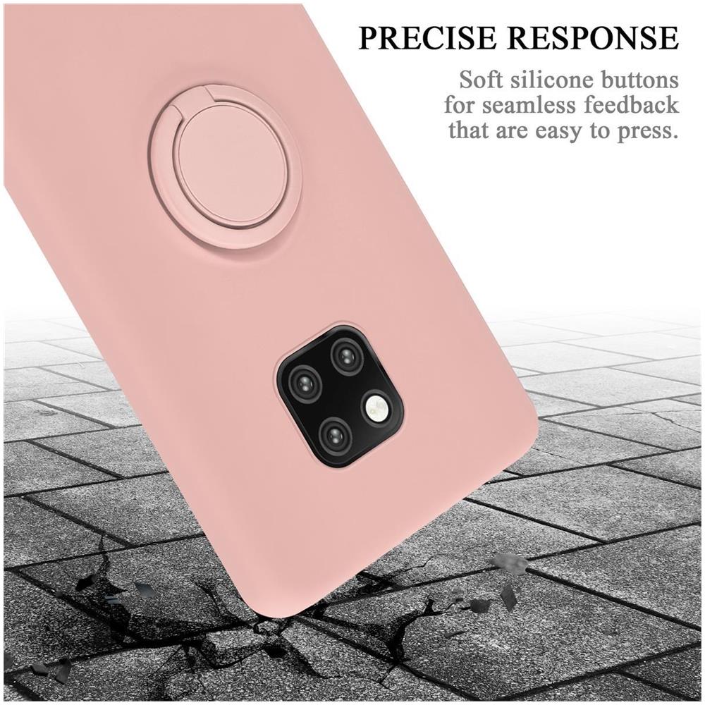 Cadorabo Custodia Compatibile Con Huawei Mate 20 Pro In Liquid Rosa - Coperchio Protettivo In Silicone Tpu Flessibile Con Anello - Foto 8