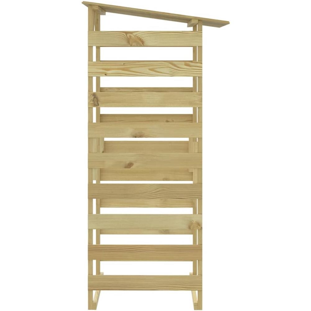 Pergole Con Tetto 6 Pz 100x90x200 Cm Legno Di Pino Impregnato - Foto 2