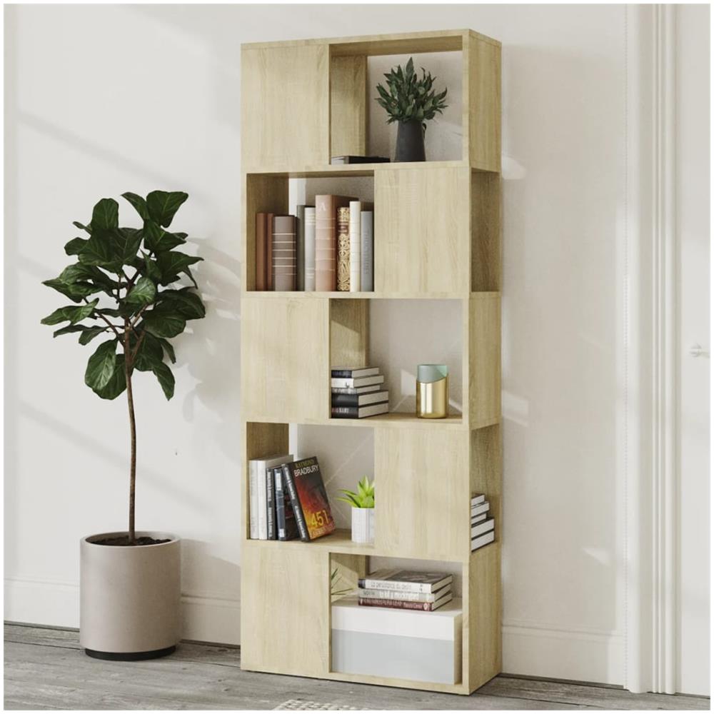 Libreria /Divisorio Rovere Sonoma 60x24x155 cm - Foto 3