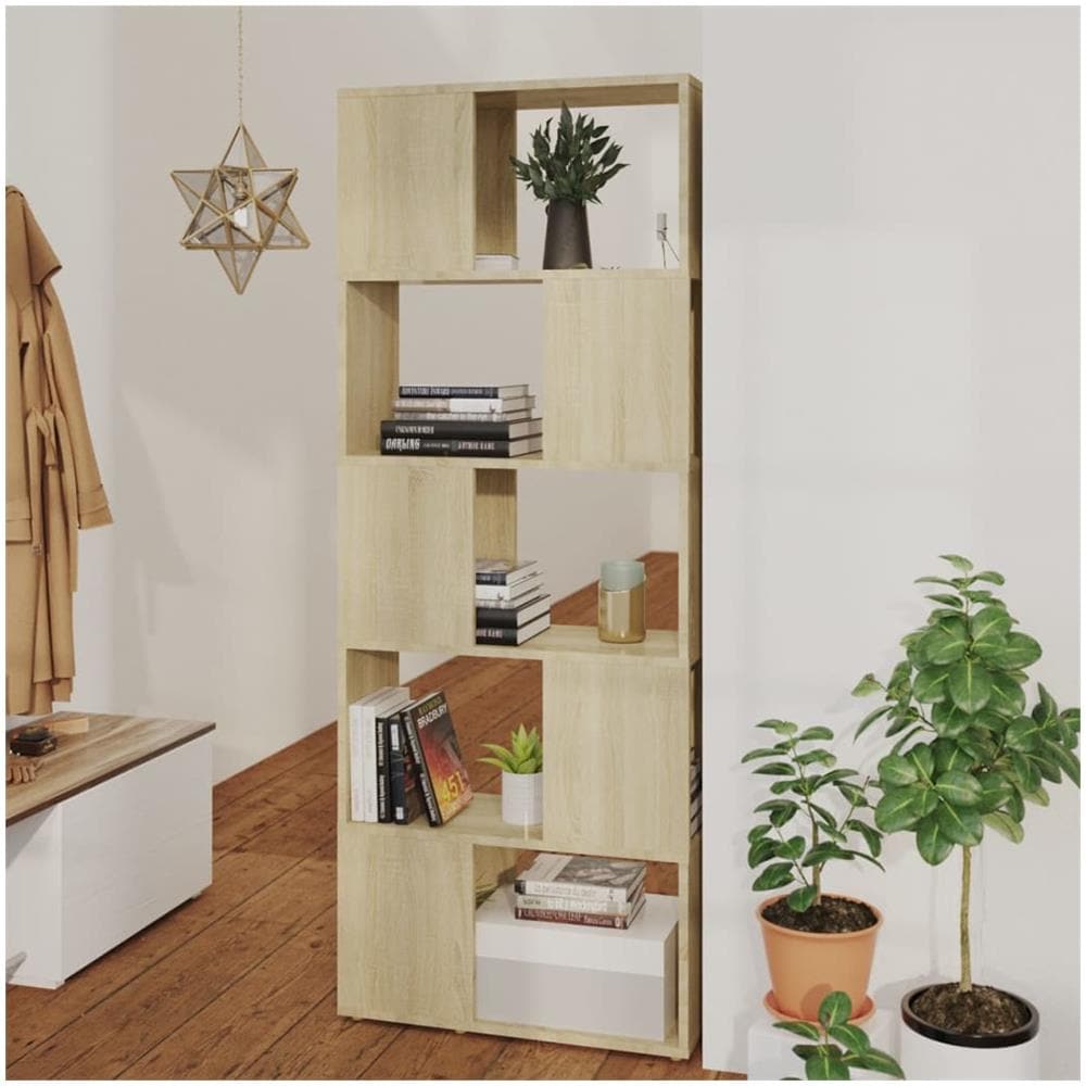 Libreria /Divisorio Rovere Sonoma 60x24x155 cm - Foto 1