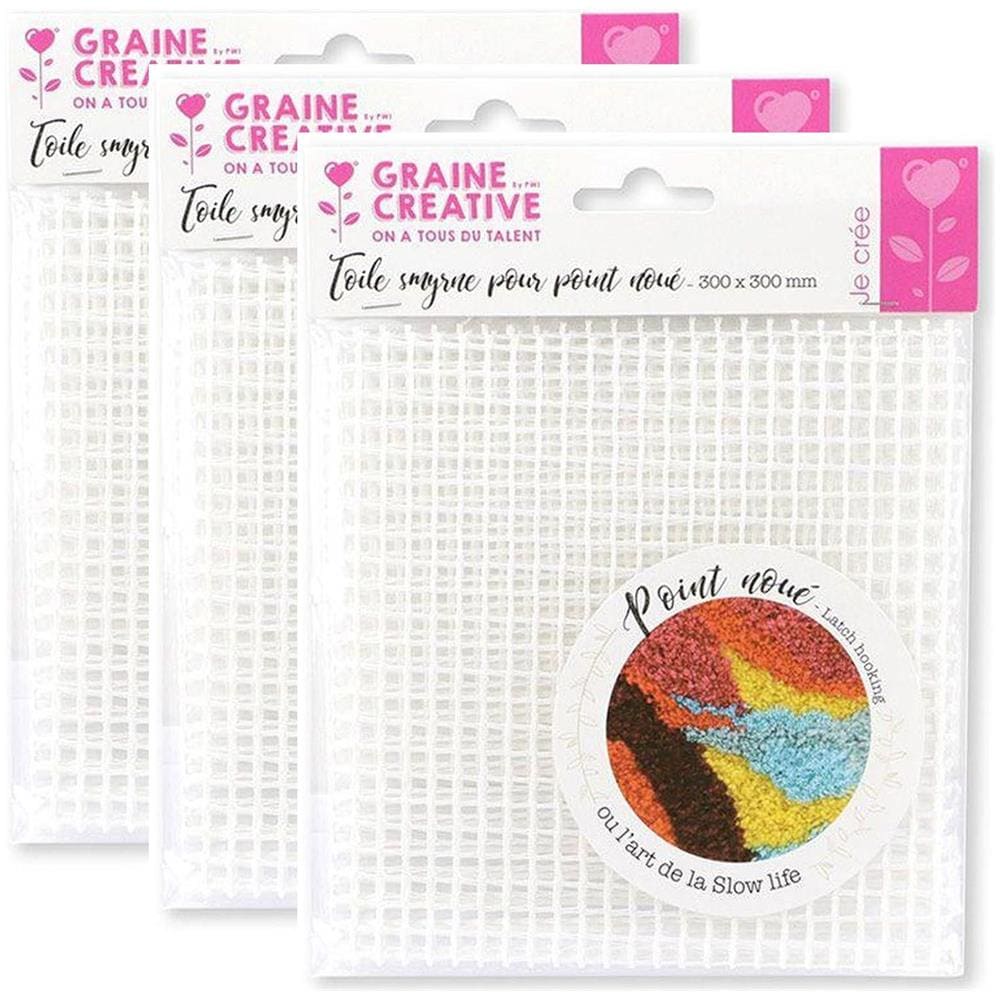 3 Tessuti Smirne Per Punto Annodato 30 X 30 Cm - Foto 1