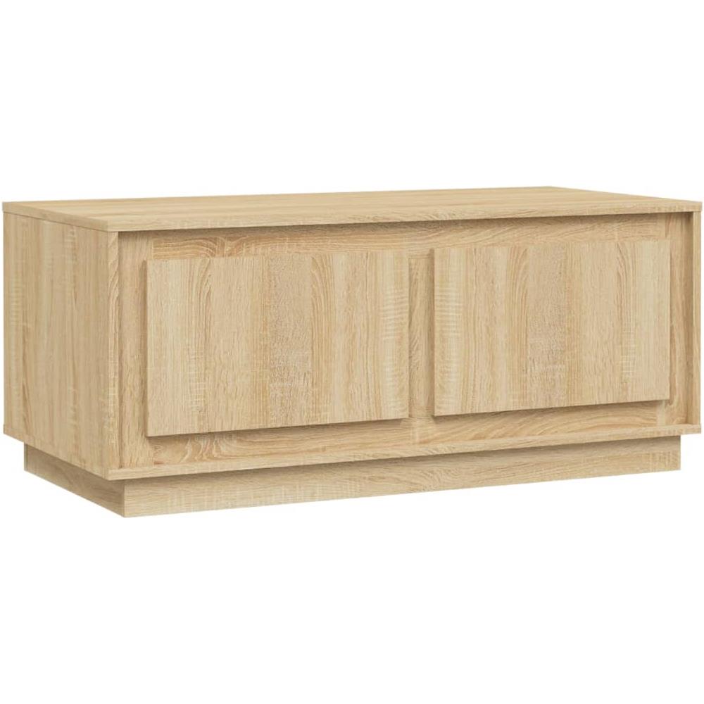 Tavolino Da Salotto Rovere Sonoma 102x50x44cm Legno Multistrato - Foto 2