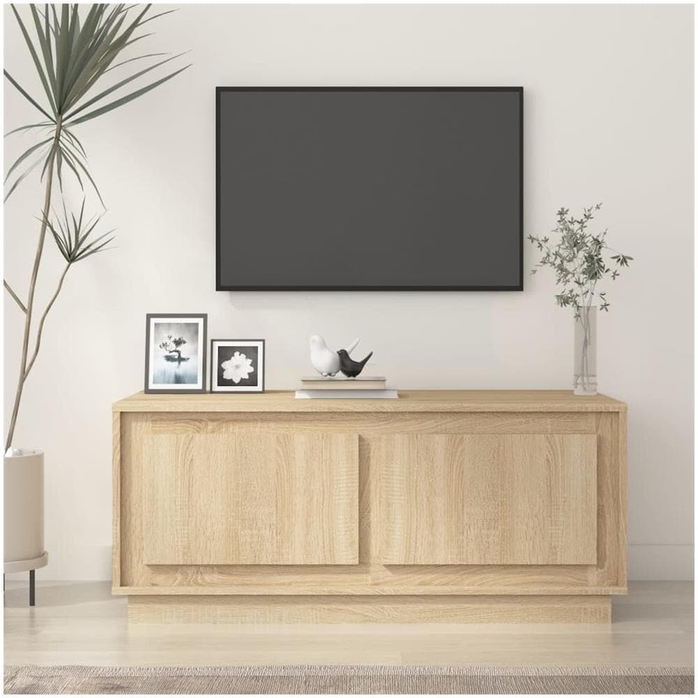 Tavolino Da Salotto Rovere Sonoma 102x50x44cm Legno Multistrato - Foto 1