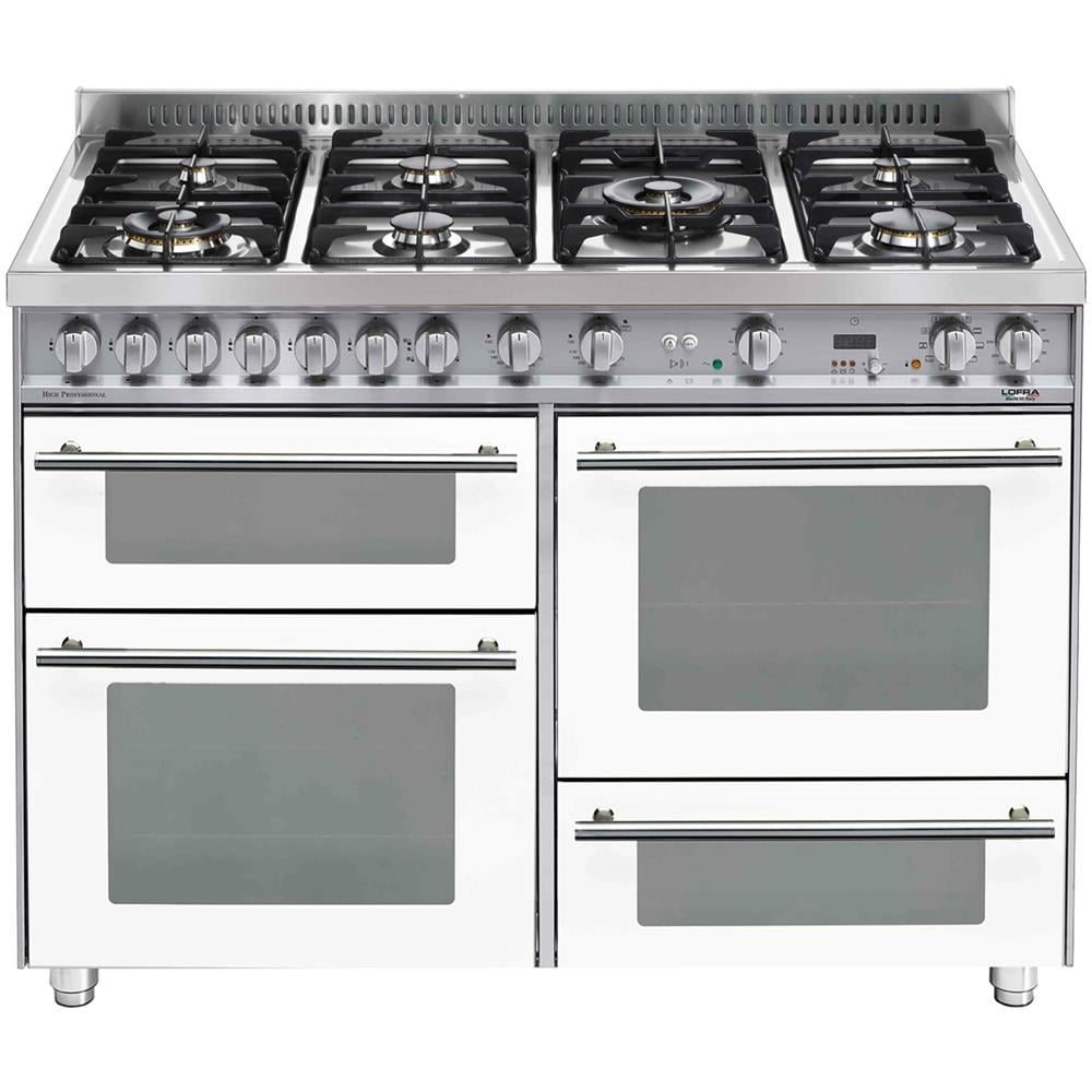 PBP126SMFET+DMFT / 2AEO Cucina freestanding Gas Perlato, Acciaio inossidabile, Bianco A - Foto 1