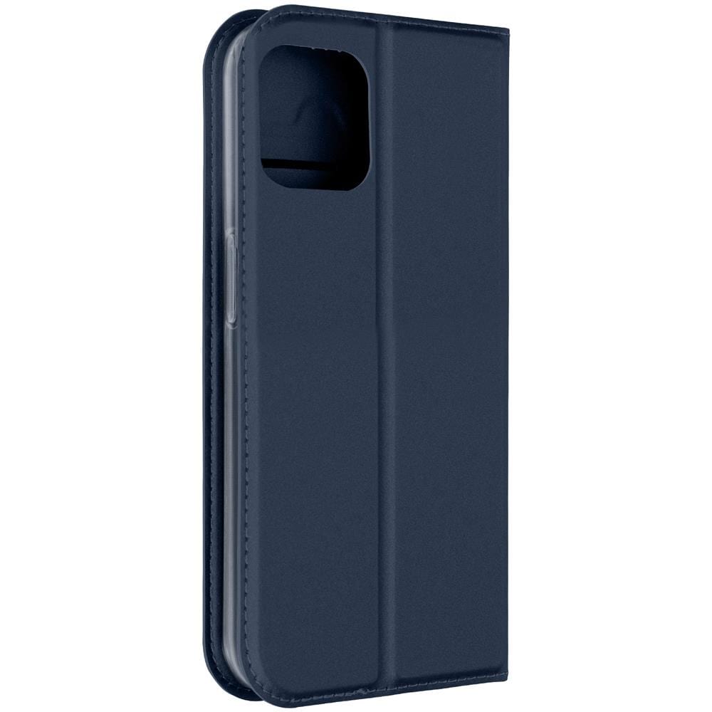 Custodia Per Iphone 15 Plus Copertina Portacarte Supporto Video Blu - Foto 1