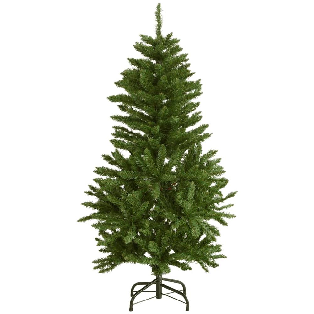 Albero Di Natale Artificiale Incernierato Con Base Verde 150 Cm - Foto 2