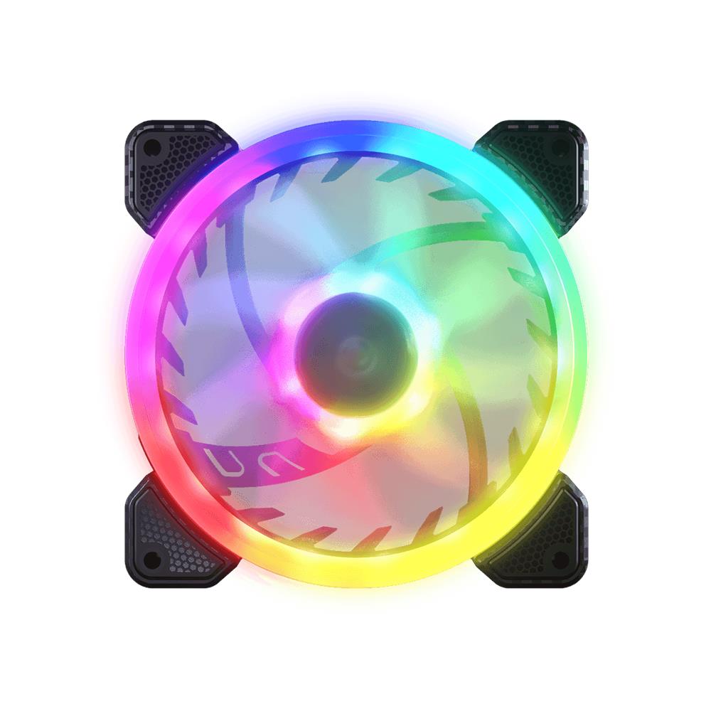 VORTEX ARGB VX120 Kit Case per computer Ventilatore 12 cm Nero 3 pz - Foto 1