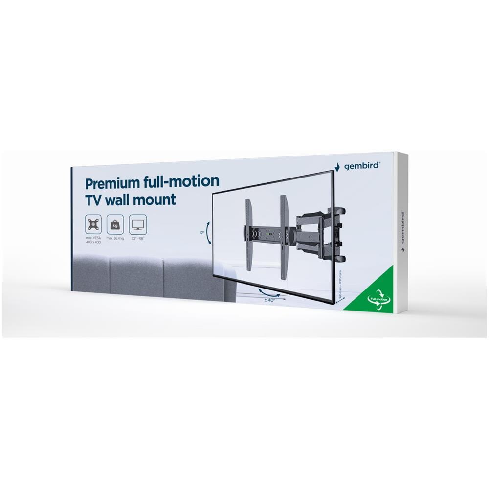 WM-58ST-01 Supporto TV a parete 147,3 cm (58") Acciaio - Foto 13