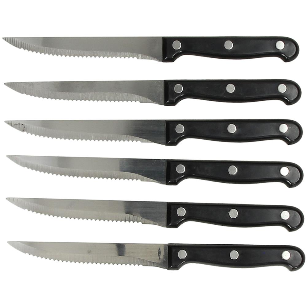 WI7AK32UTEN coltello da tavolo 6 pz Acciaio inox Coltello da bistecca - Foto 1