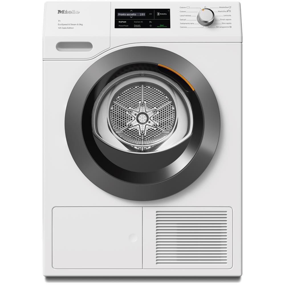 TCL690 WP 125 Gala Edition asciugatrice Libera installazione Caricamento frontale 9 kg Bianco - Foto 1