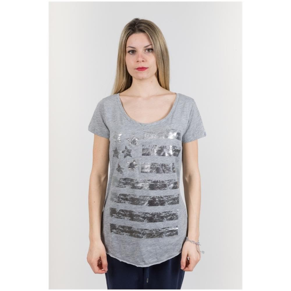T-shirt Donna Light Jersey Grigio M - Foto 1