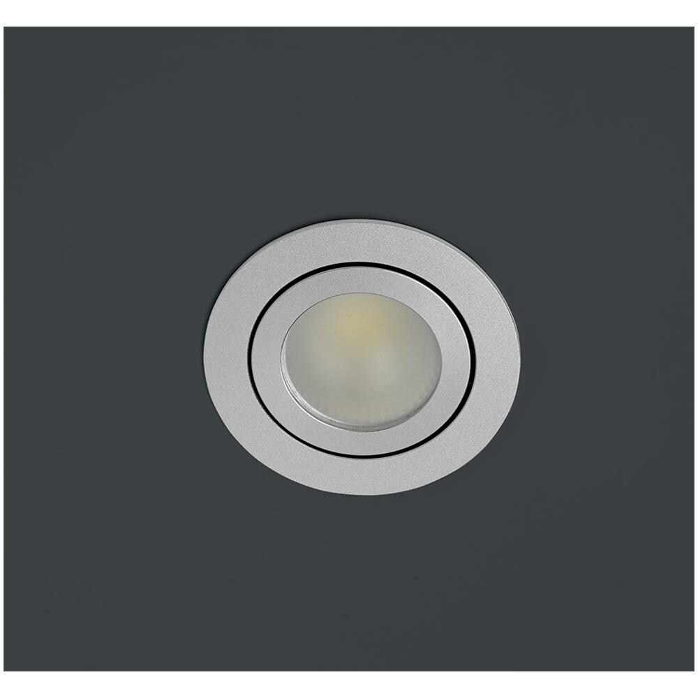 Claire Faretto Incasso Tondo Orientabile Grigio 3000k 5w - Foto 2