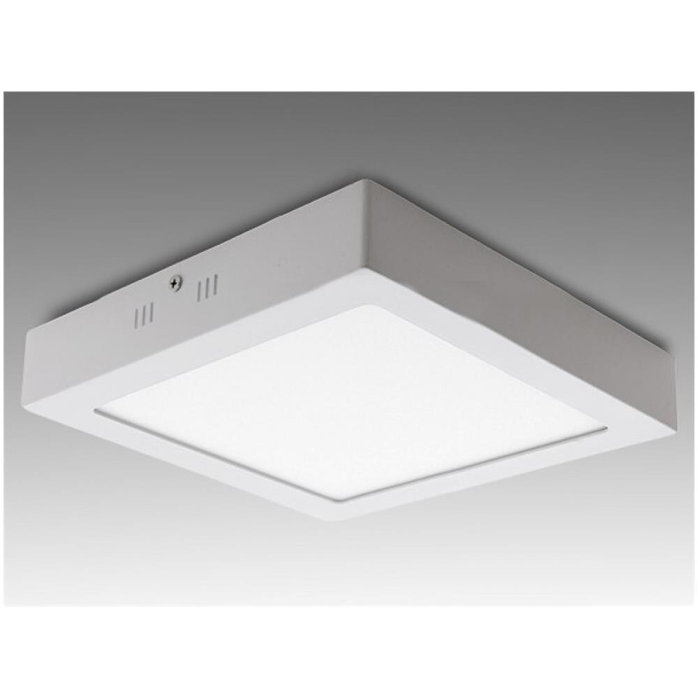 Plafoniera Led Piazza Superficie Montata 300mm 24w 1900lm 30.000h - Foto 2