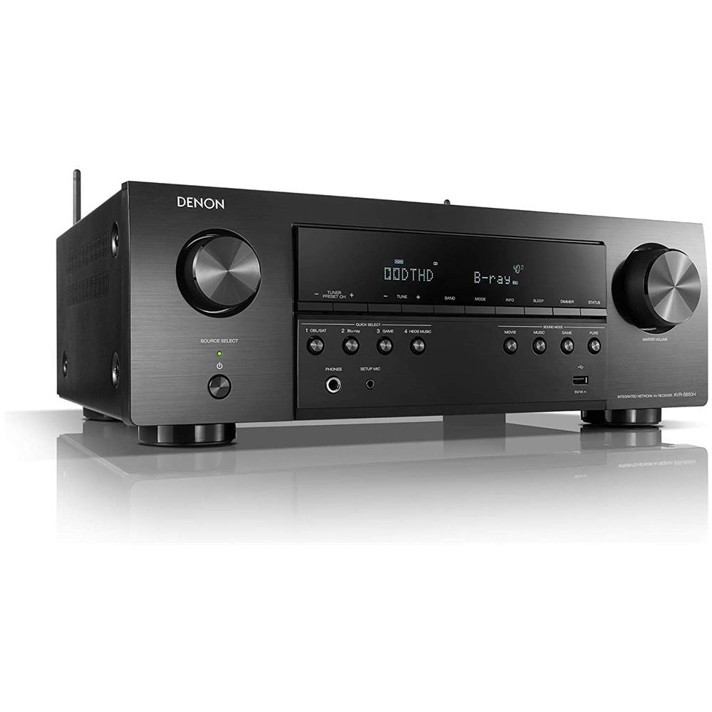 Sintoamplificatore AV 5.2 Canali AVR-S650H Potenza 5 x 135 Watt HDMI USB Wi-Fi / Bluetooth / AirPlay Colore Nero - Foto 2