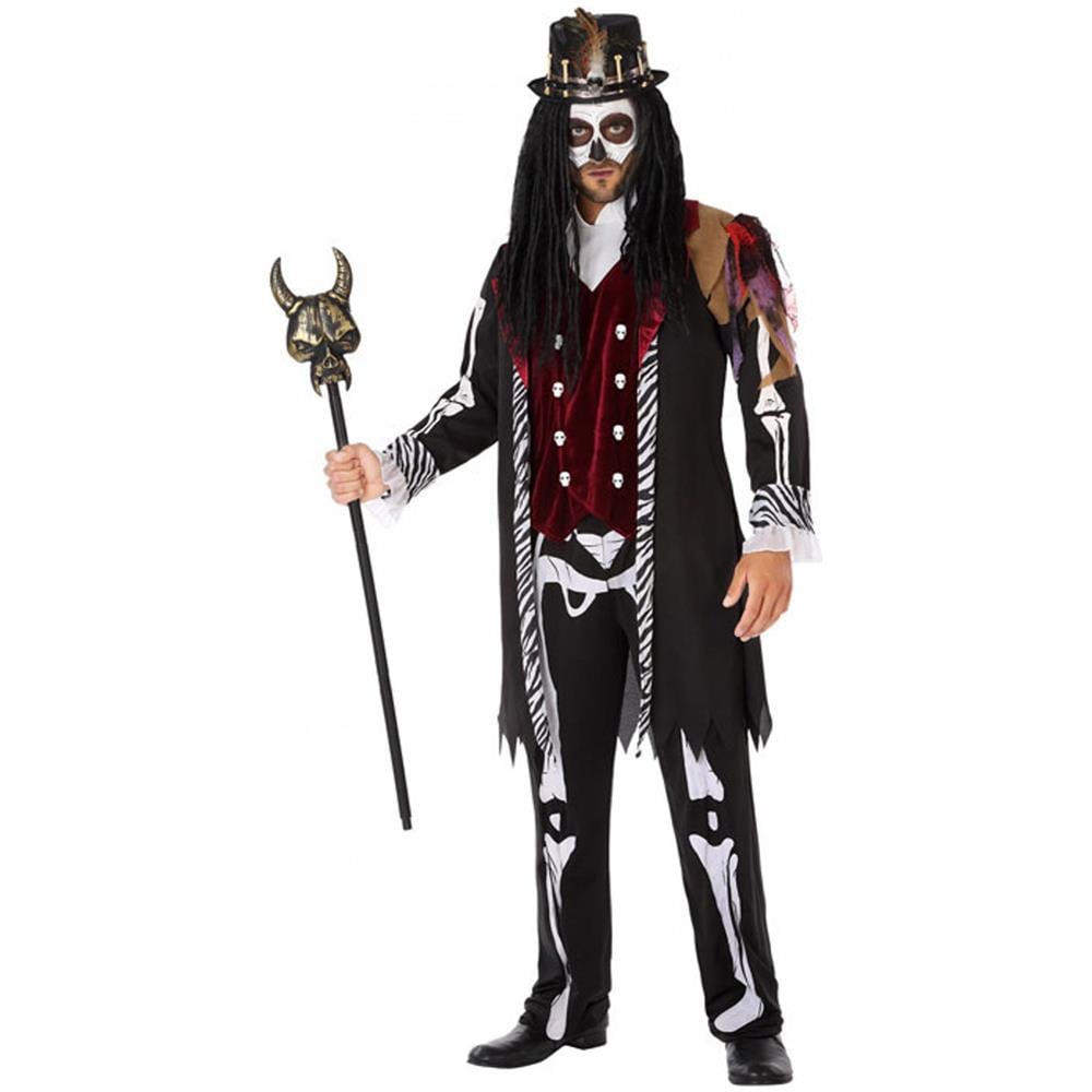 Travestimento Voodoo Per Uomo - Taglia: Xs / S - Foto 1