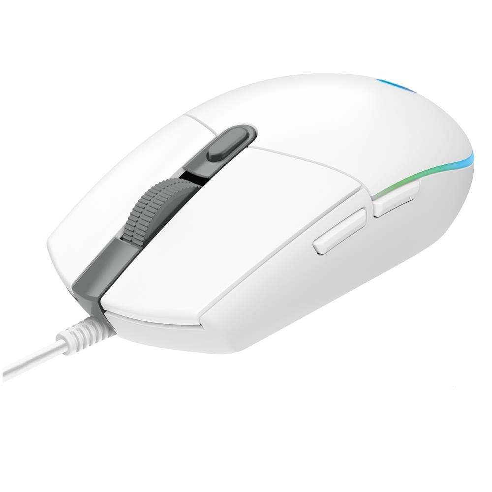 Mouse Gaming USB Ottico G203 6 Tasti 8000 DPI Colore Bianco - Foto 2