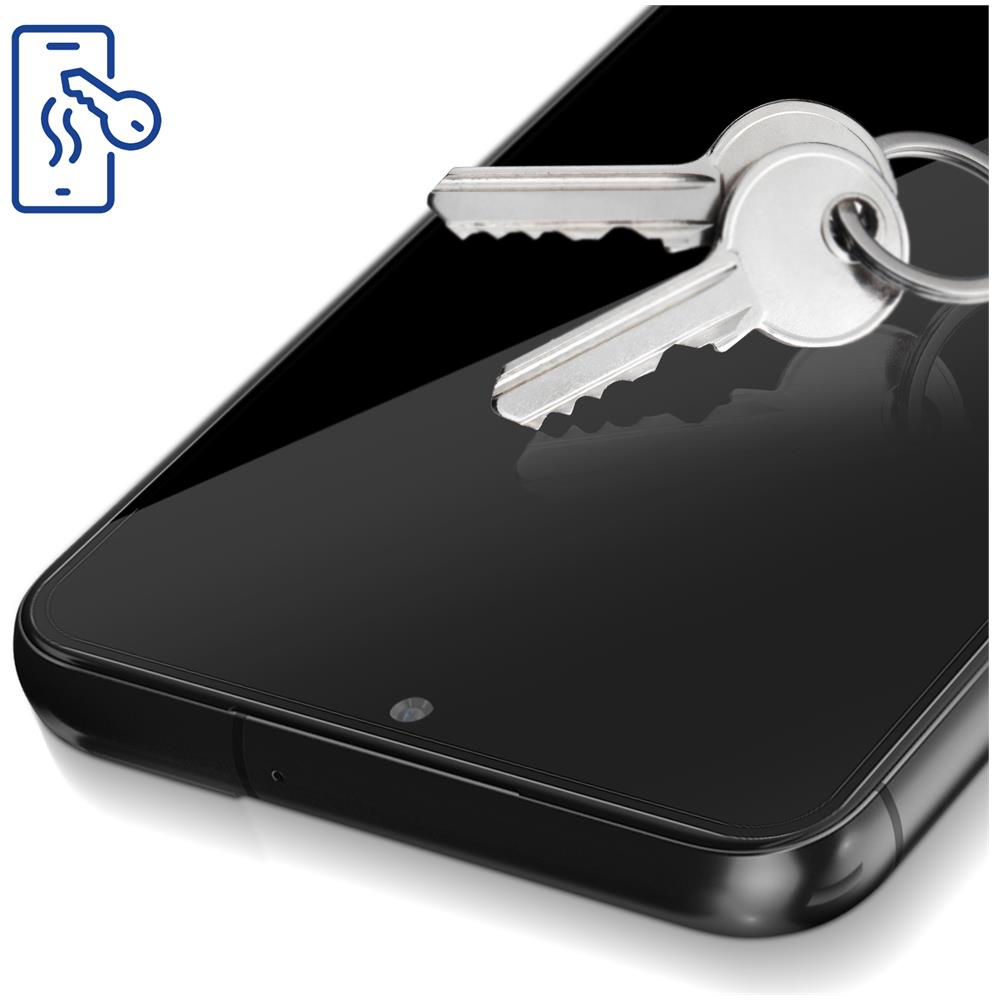 Vetro Temperato Samsung Galaxy S22 Angoli Rinforzati Hardglass Max 3mk - Foto 2