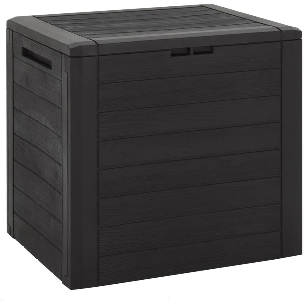 Baule Da Giardino Marrone 58,5x46x55 Cm In Polipropilene - Foto 1