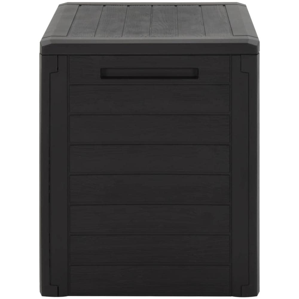 Baule Da Giardino Marrone 58,5x46x55 Cm In Polipropilene - Foto 3