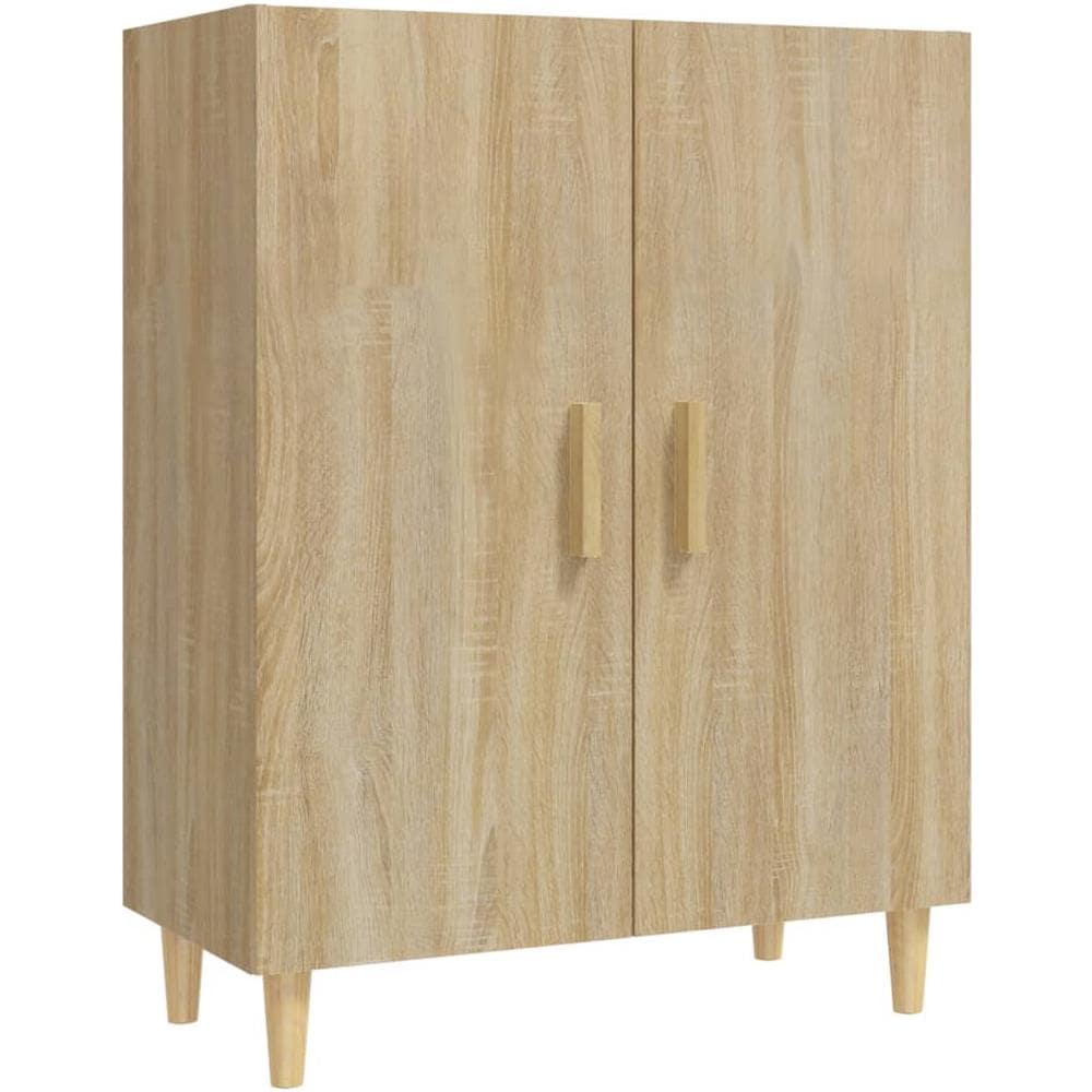 Credenza Rovere Sonoma 70x34x90 Cm In Legno Multistrato - Foto 2