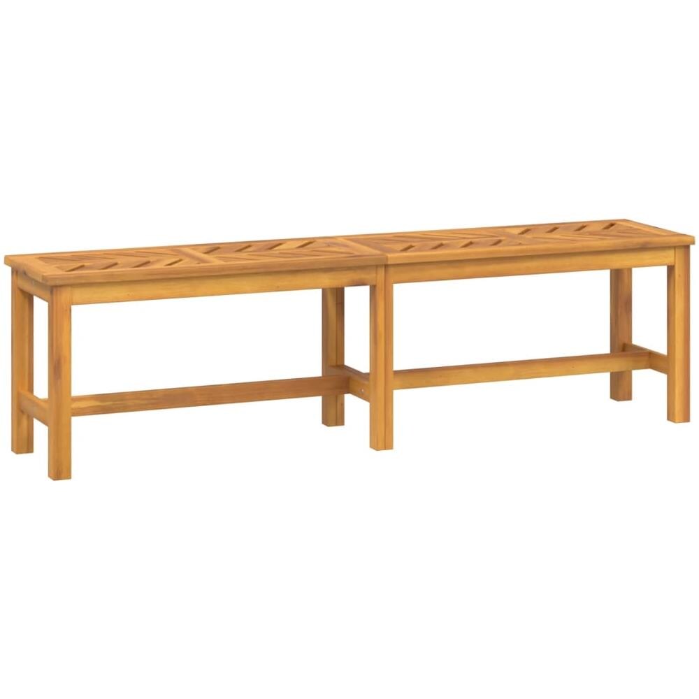 Panca da Giardino 150 cm in Legno Massello di Acacia - Foto 1