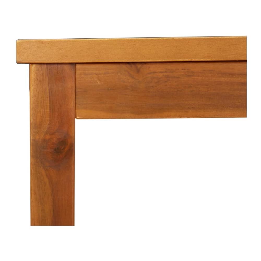 Panca da Giardino 150 cm in Legno Massello di Acacia - Foto 6