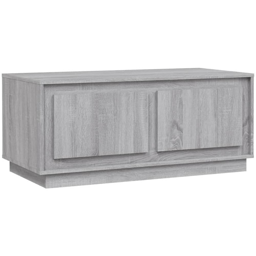 Tavolino Da Salotto Grigio Sonoma 102x50x44cm Legno Multistrato - Foto 2