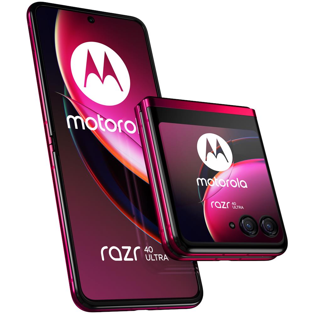 RAZR 40 Ultra 5G 256GB 8GB Ram Dual Sim Display 6.9" P-OLED Fotocamera 12 Mpx Viva Magenta - Foto 1
