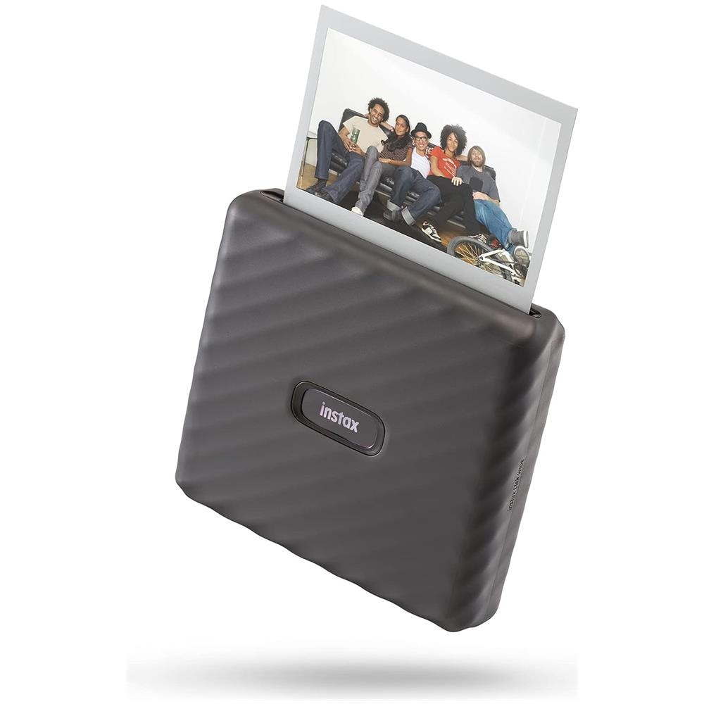 INSTAX Link WIDE Stampante Compatta a Sviluppo Instantaneo per Smartphone App e Personalizzazione delle Foto Dimensioni Stampa 99x62 mm Colore Grigio - Foto 1