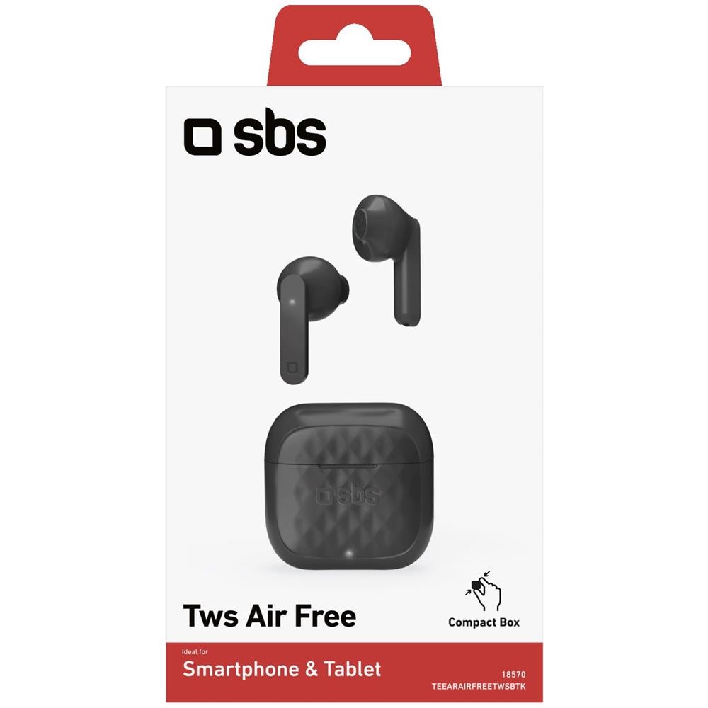 TWS Air Free Auricolare True Wireless Stereo (TWS) In-ear Musica e Chiamate Bluetooth Nero - Foto 3