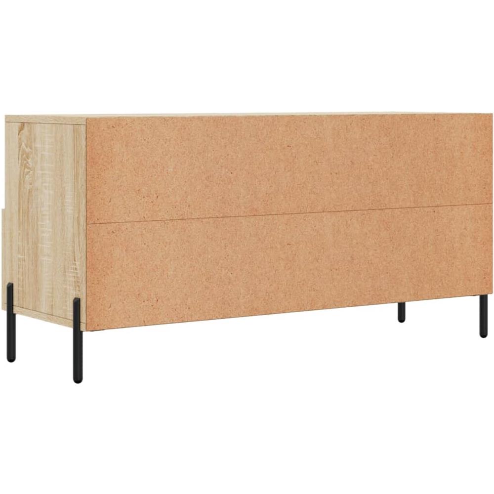 Mobile Porta Tv Rovere Sonoma 102x36x50 Cm In Legno Multistrato - Foto 9