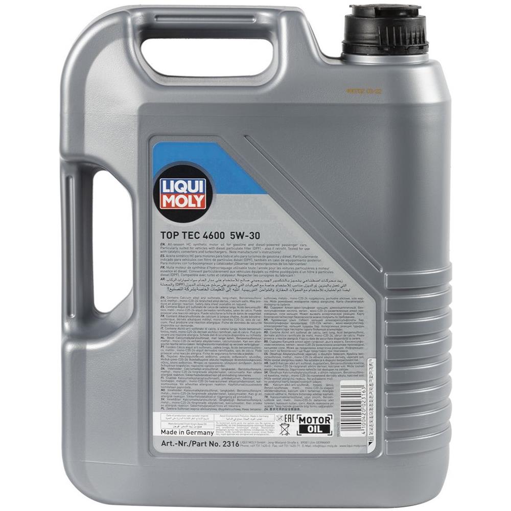 Olio Motore Leggero Top Tec 4600 5w-30 5l - Foto 2