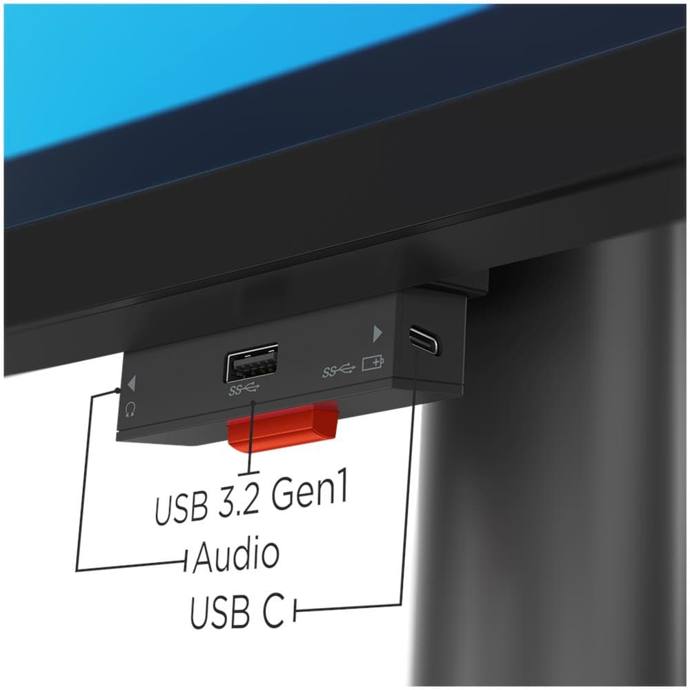 Monitor 39.7" LED IPS CurvoThinkVision P40w-20 5K 5120 x 2160 Pixel Tempo di Risposta 6 ms - Foto 11