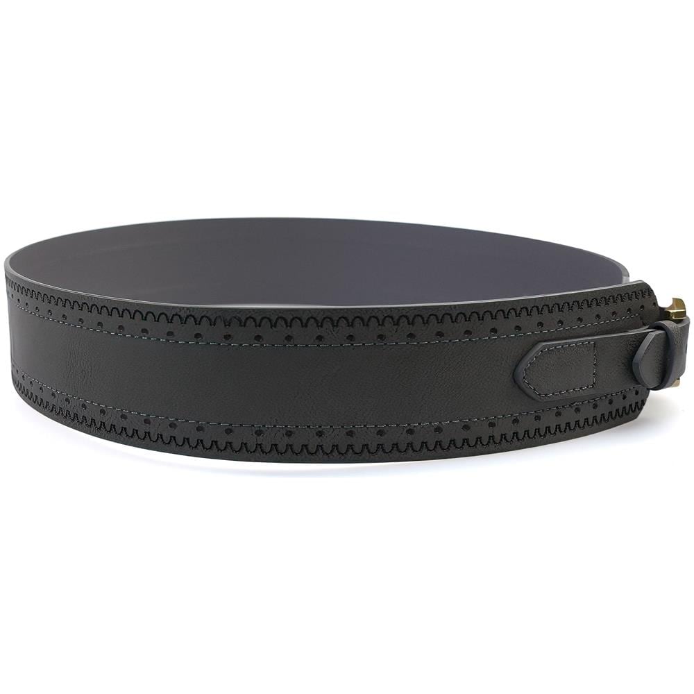 Cintura Classica Grigio Scuro - Foto 2