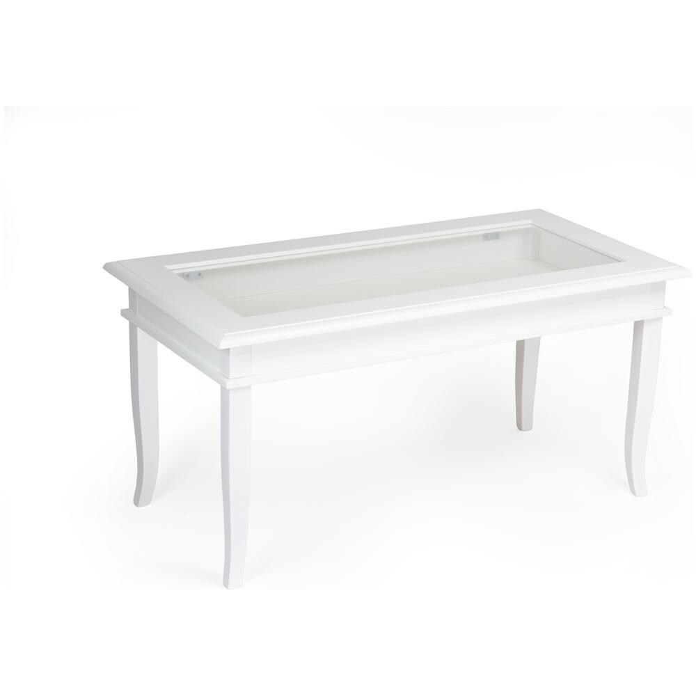 Tavolino Da Salotto, Classico, Bianco - Foto 1