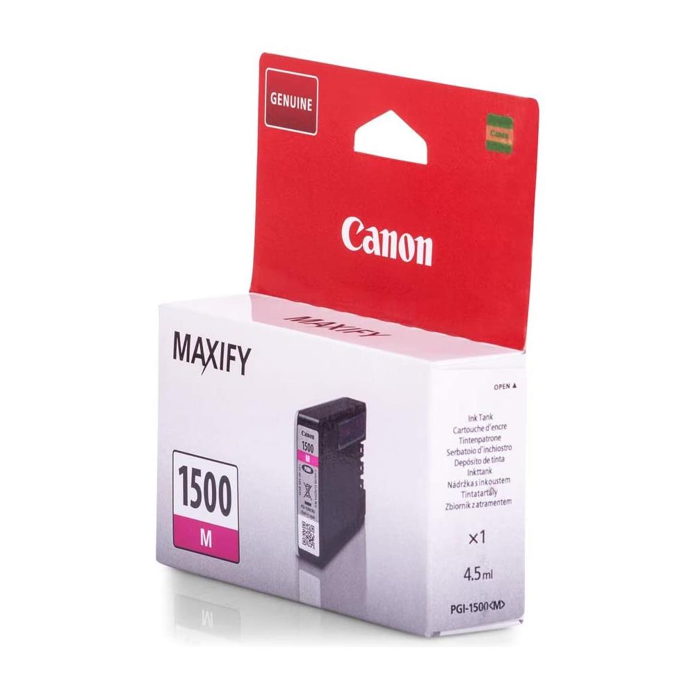 Cartuccia Ink Originale PGI-1500M Magenta per MAXIFY MB2150 Capacità Confezione 4.5 ml - Foto 1