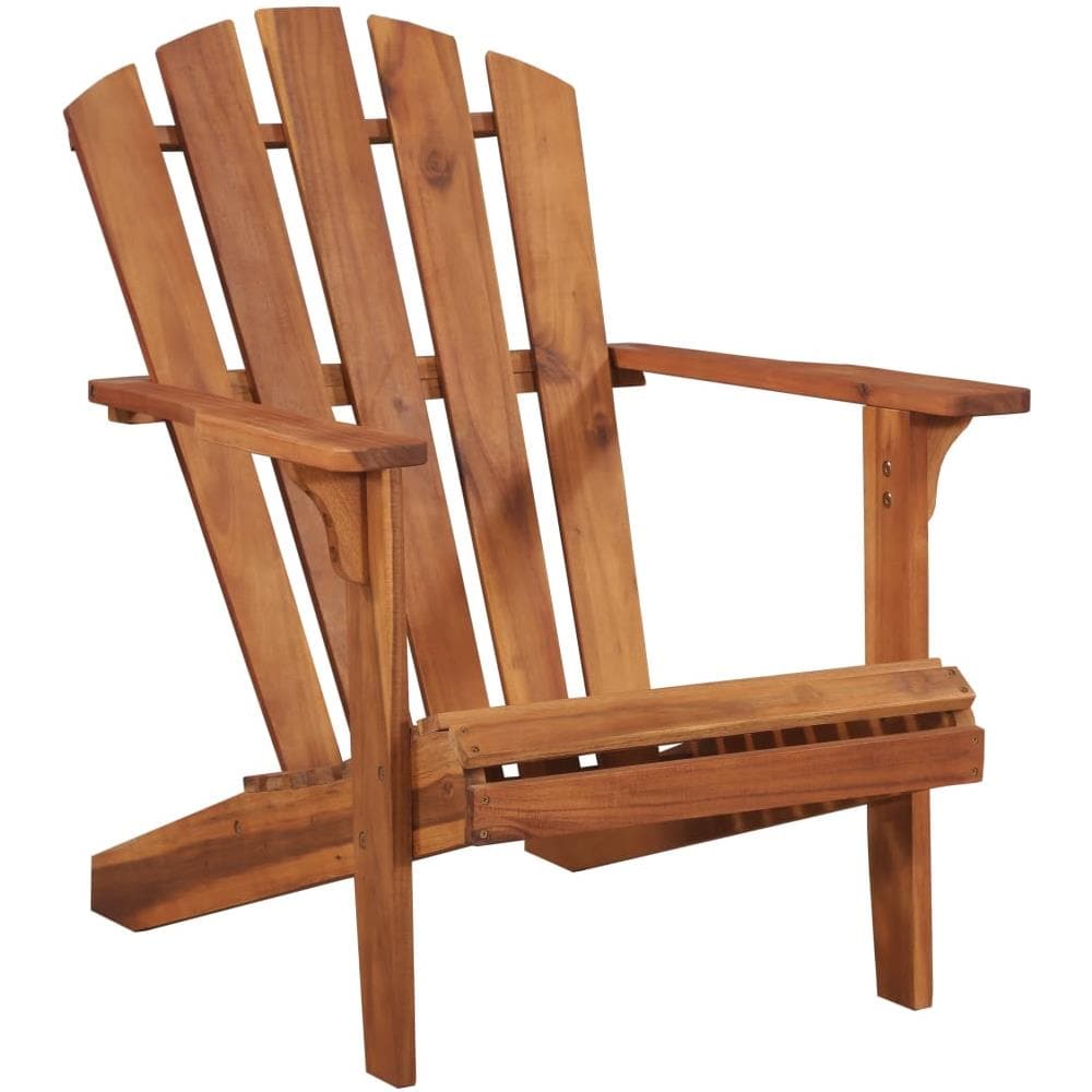 Sedia da Giardino Adirondack in Legno Massello di Acacia - Foto 1