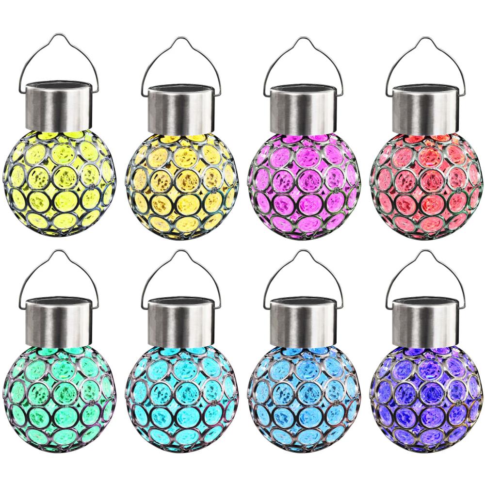 Lampade Solari A Sospensione 8 Pz Luci A Led Rgb - Foto 1
