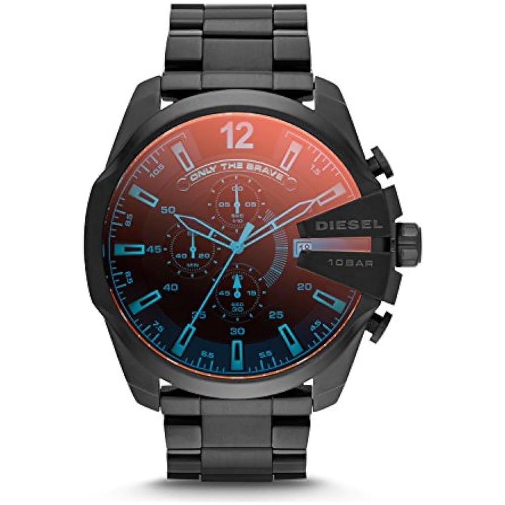 Orologio Cronografo Da Uomo Dz4318 Mega Capo Al Quarzo In Acciaio Inox - Foto 1