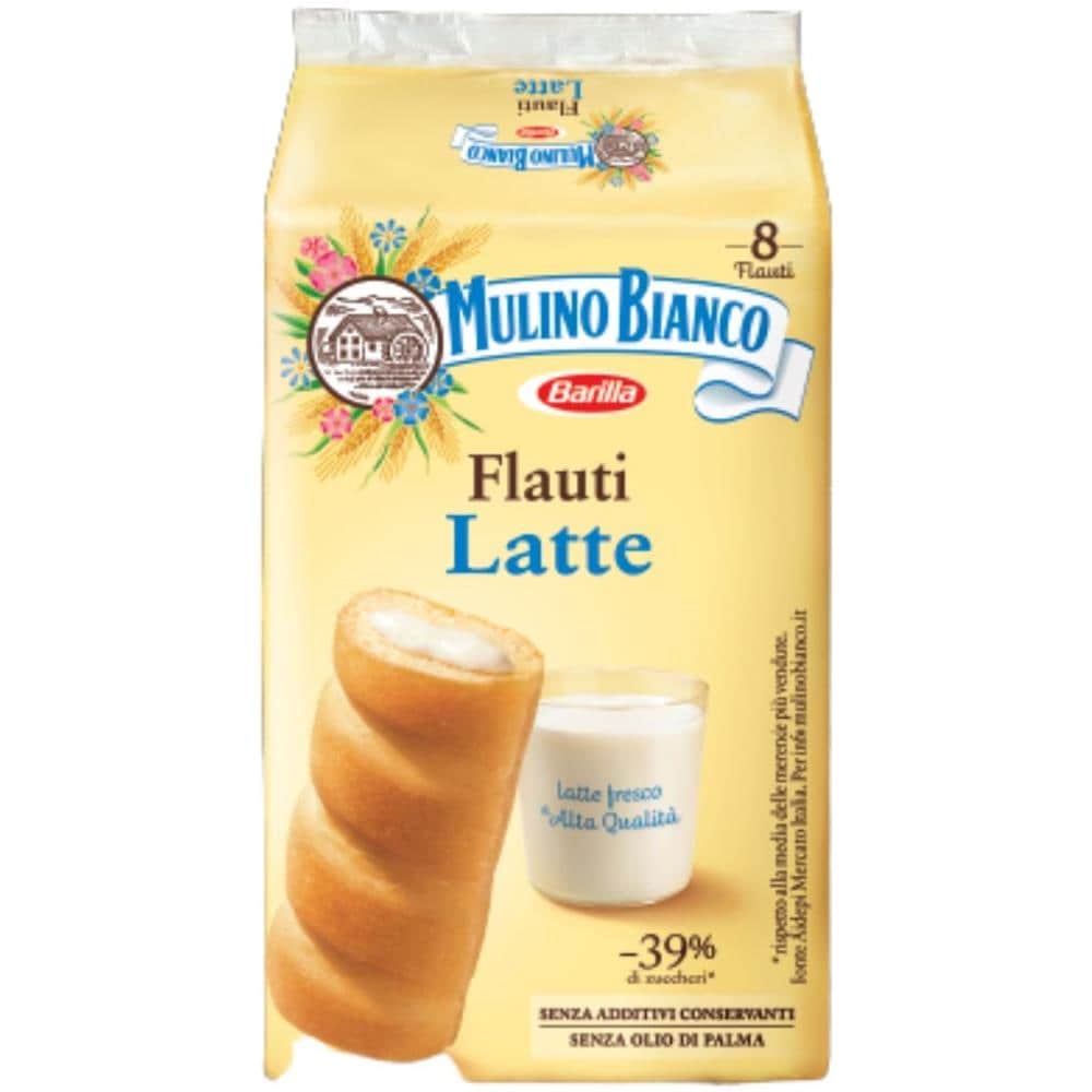 Flauti Al Latte In Confezione Da 8 Flauti - 280 Grammi Totali - Foto 1