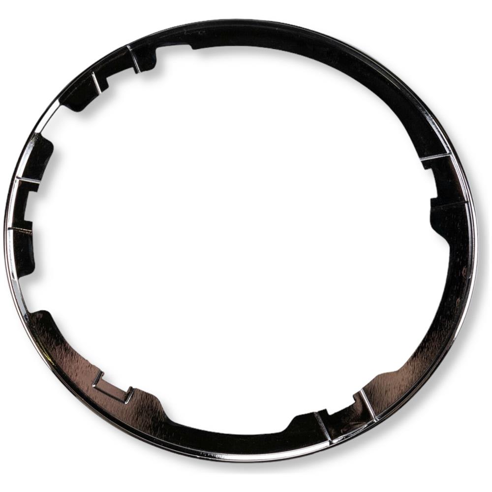 Anello Cornice Cromata Argento Per Ghiera Di Ritenzione Fissaggio Cuffia Leva Cambio Compatibile Con Fiat 500 Codice 71775051 - Foto 2