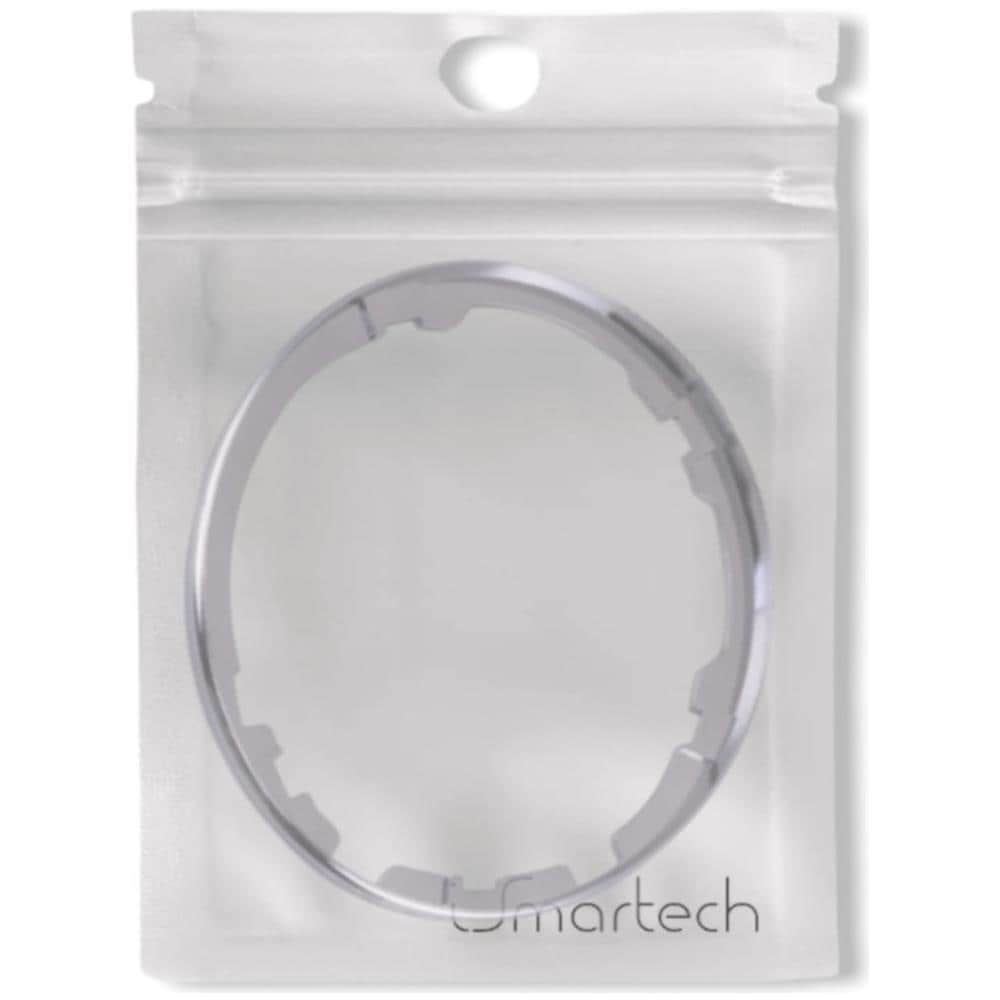 Anello Cornice Cromata Argento Per Ghiera Di Ritenzione Fissaggio Cuffia Leva Cambio Compatibile Con Fiat 500 Codice 71775051 - Foto 7