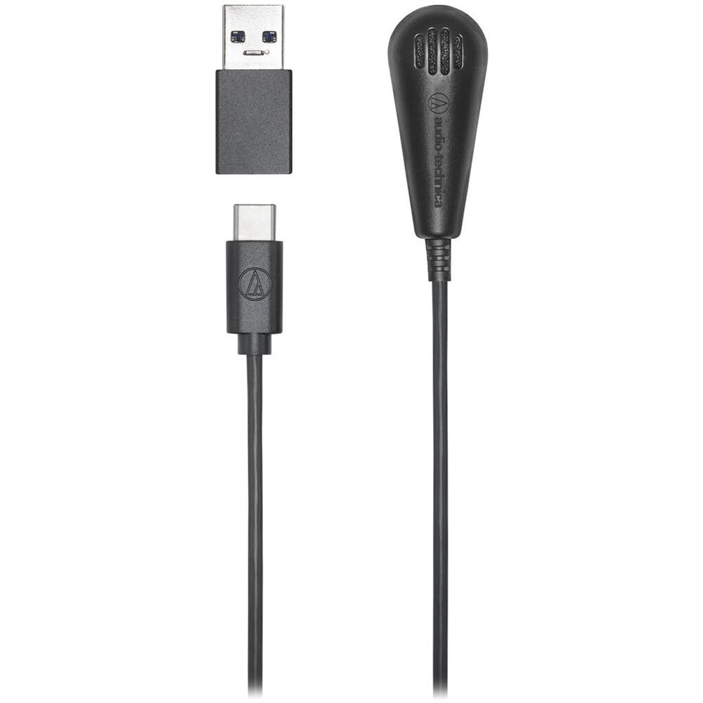 Audio Technica Microfono Digitale A Condensatore Omnidirezionale A Montaggio Superficiale Atr4650-usb Nero - Foto 2